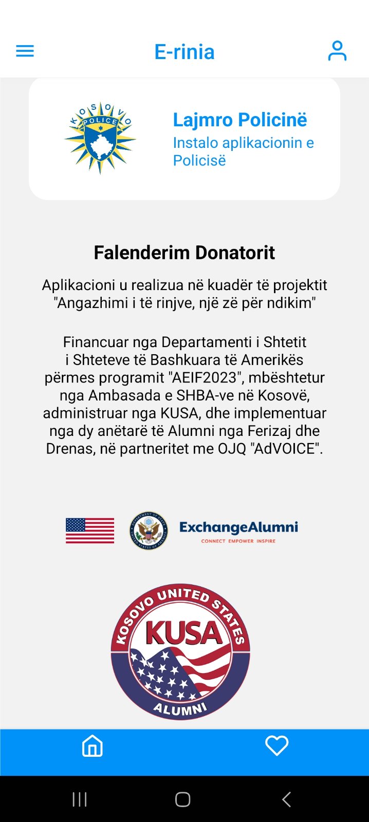 E-Rinia app screenshot 3